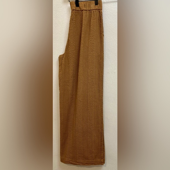 NWT Free People Seersucker Wide Leg Pants Small $138 - Picture 8 of 10